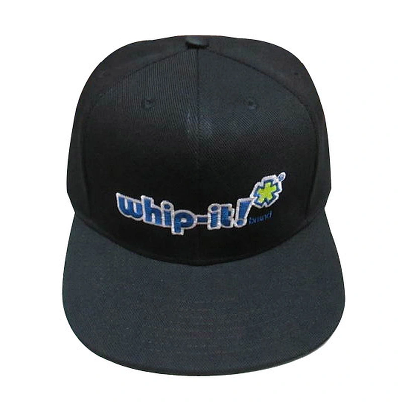 Custom design logo flat embroidery snapback caps