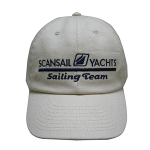 beige color embroidery sport cap