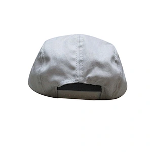 blank different colors 5 panel camp cap with big and width visor