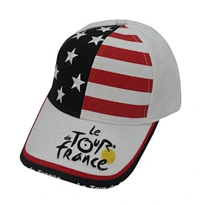 Fashion binding printing sports caps with embroidery
