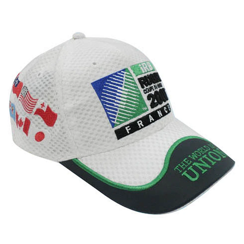 Fashion 6 panel sports cap with embroidery for cool guys