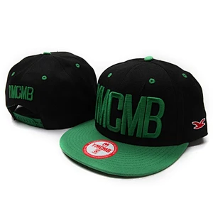 ymcmb two-tone 6 panel raised embroidery custom snapback hats