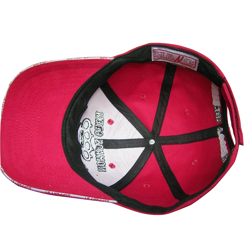 woven sandwich 3D embroidery baseball caps