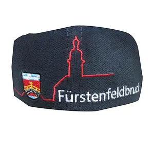 custom 6 paenel embroidery on front navy sports caps and hats
