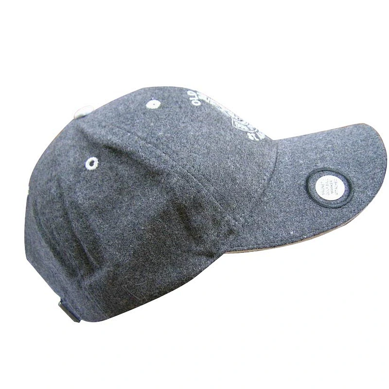 Fashion 6 panel ball marker golf cap
