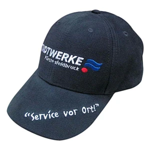 Fashion brushed cotton twill sports cap with embroidery