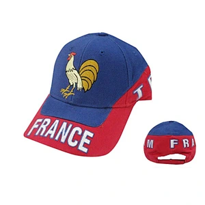 3D embroidery promotional country sports cap
