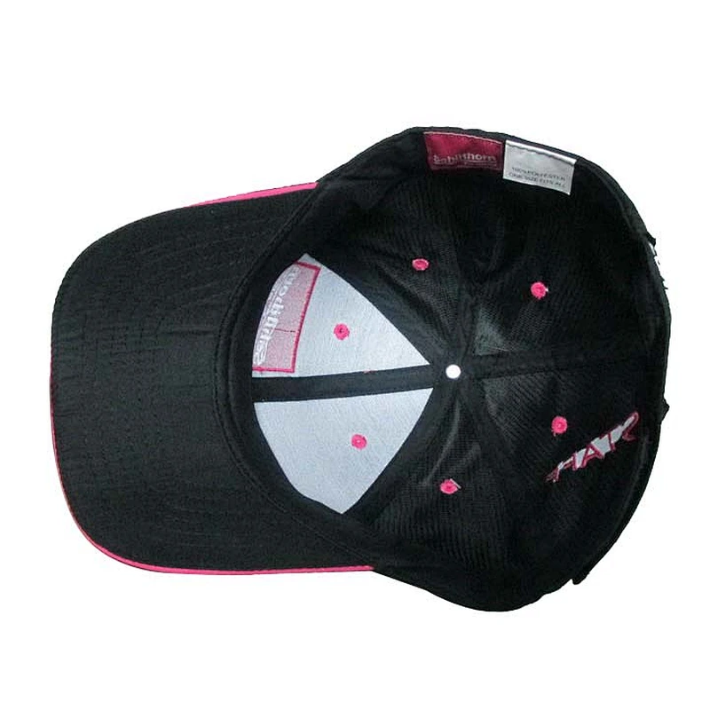 high quality embroidery 6 panel sports cap