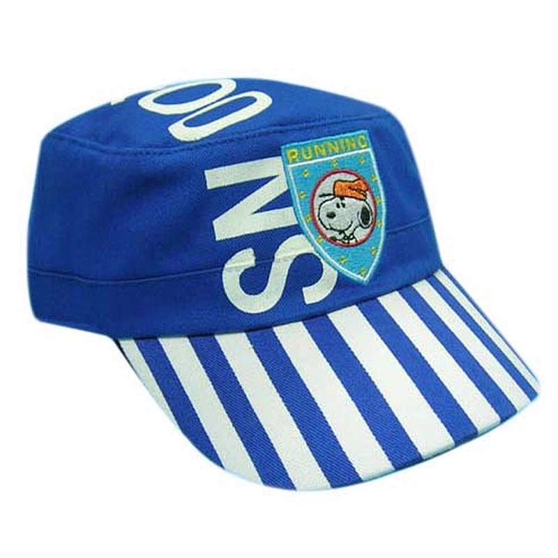 stripe customized printing logo children's caps and hats
