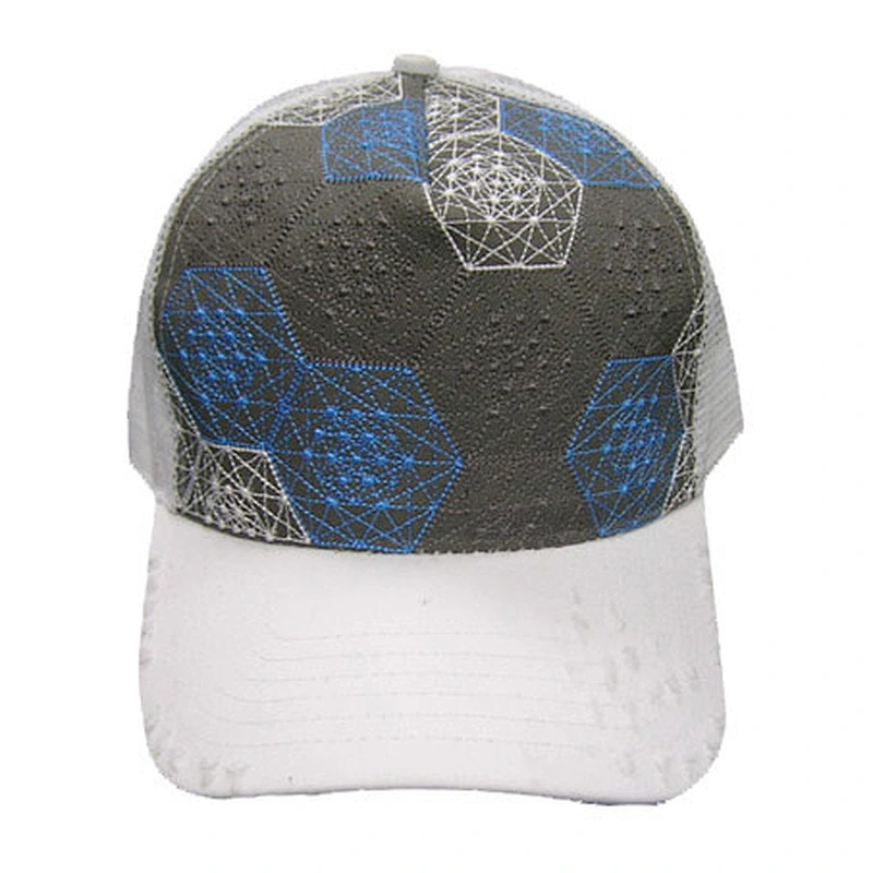 OEM fashion print cartoon pattern trucker mesh caps/hats