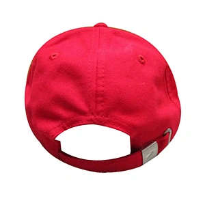 blank sports cap, red color baseball hat