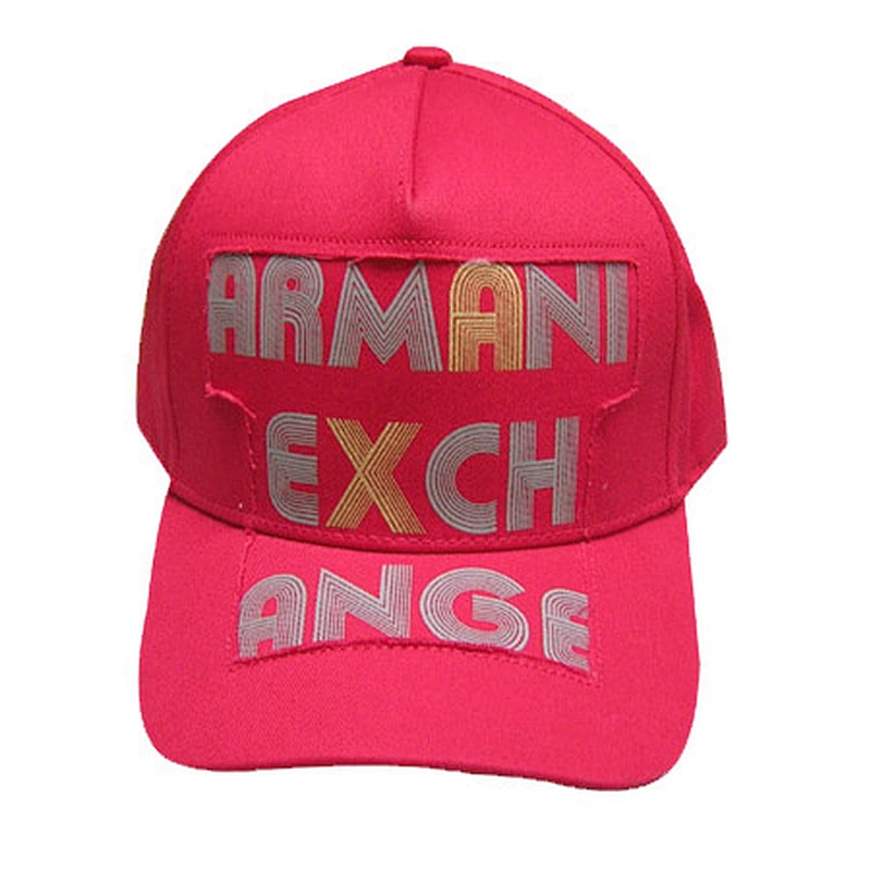 Fashion cotton 5-panel cap with printing and embroidery