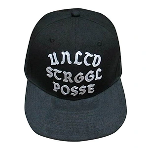Applique embroidery snapback hat