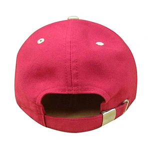 100% cotton twill 10856 6-panel ball marker sports cap with flat embroidery