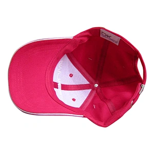sports caps with piping and sandwich