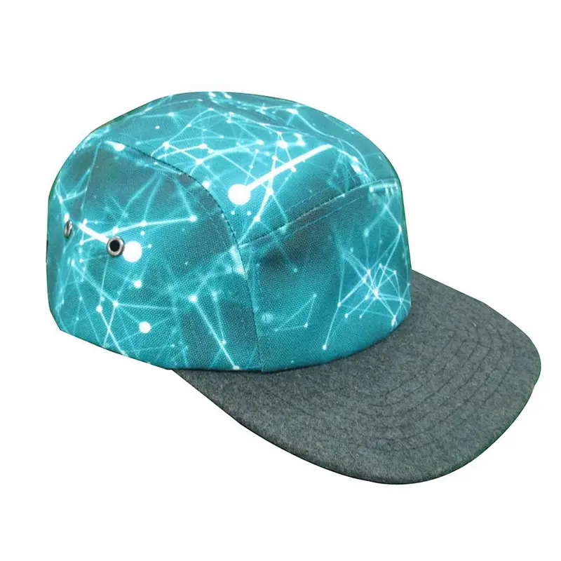 whole sale custom 5 panel camp hat and cap Fashion hat
