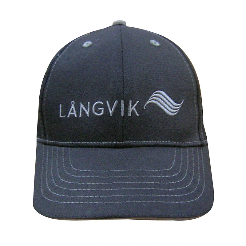 fashion customize fitted 6 panel embroidery baseball hat