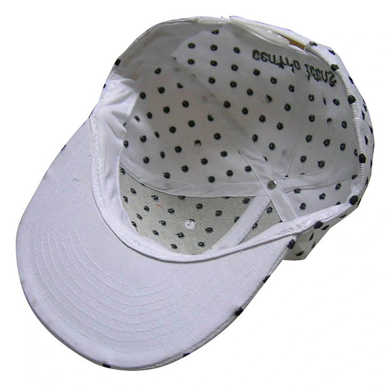 Embroidery Printing OEM Logo Polka Dot Snapback Cap