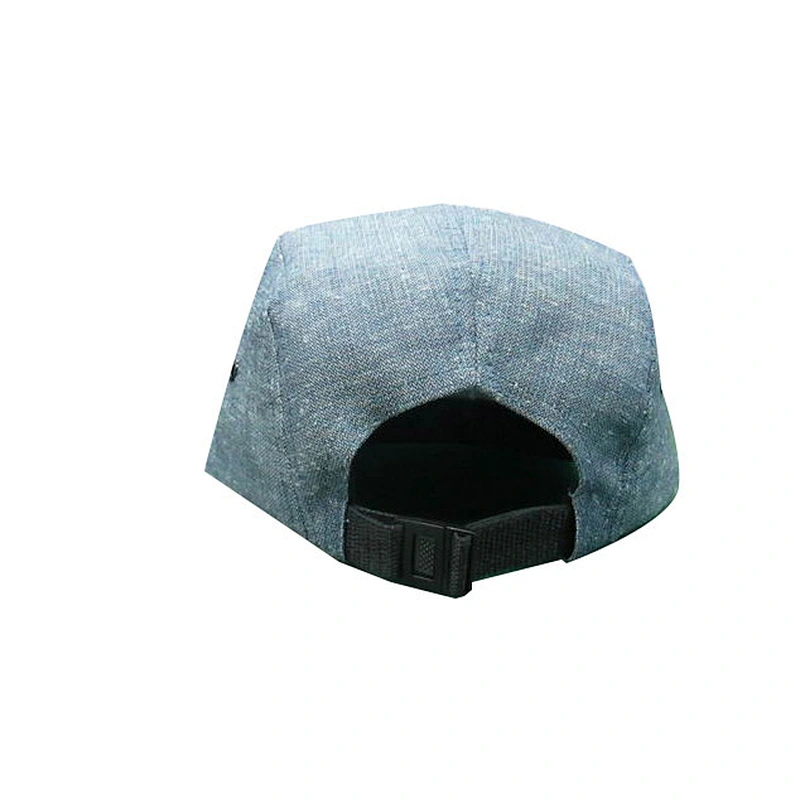 5 panel hat with soft mesh on front
