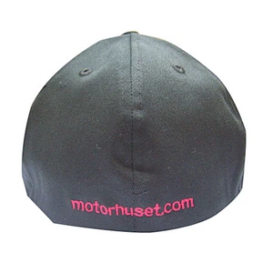 fitted baseball hat with piping