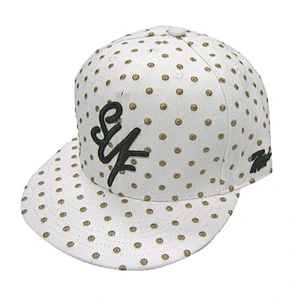 3D embroidery flat brim baseball caps
