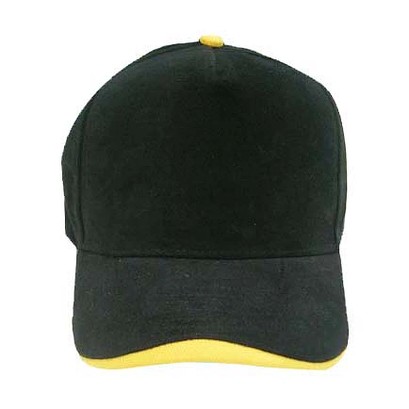 Fashion cotton 6 panel blank sports caps