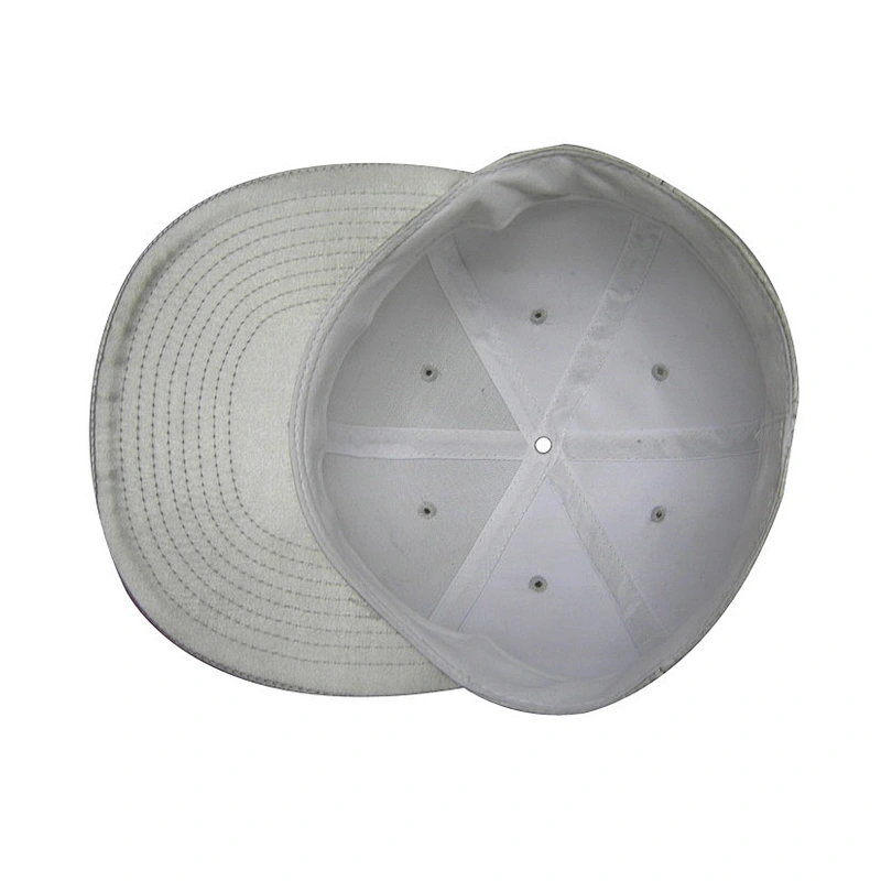 Fashion custom 6 panel flat brim baseball cap