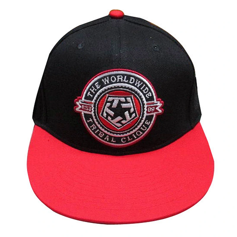 Custom design logo  snapback caps with embroidery badge