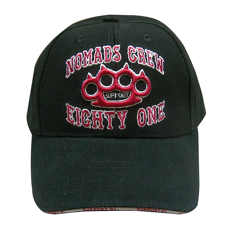 Fashion 6 panel customer's raised embroidery caps