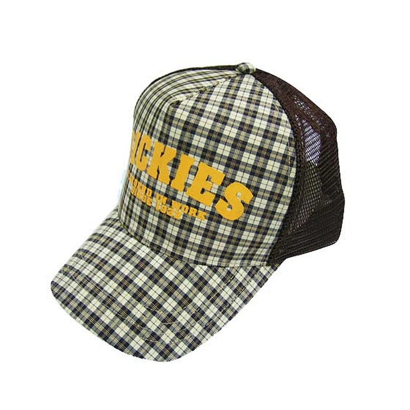 Fashion snap back mesh cap with embroidery