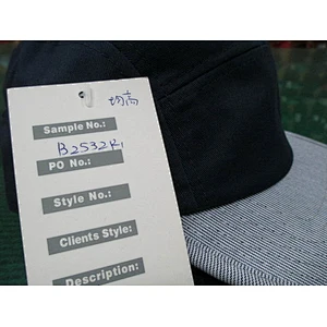 5 panel plain camp hat