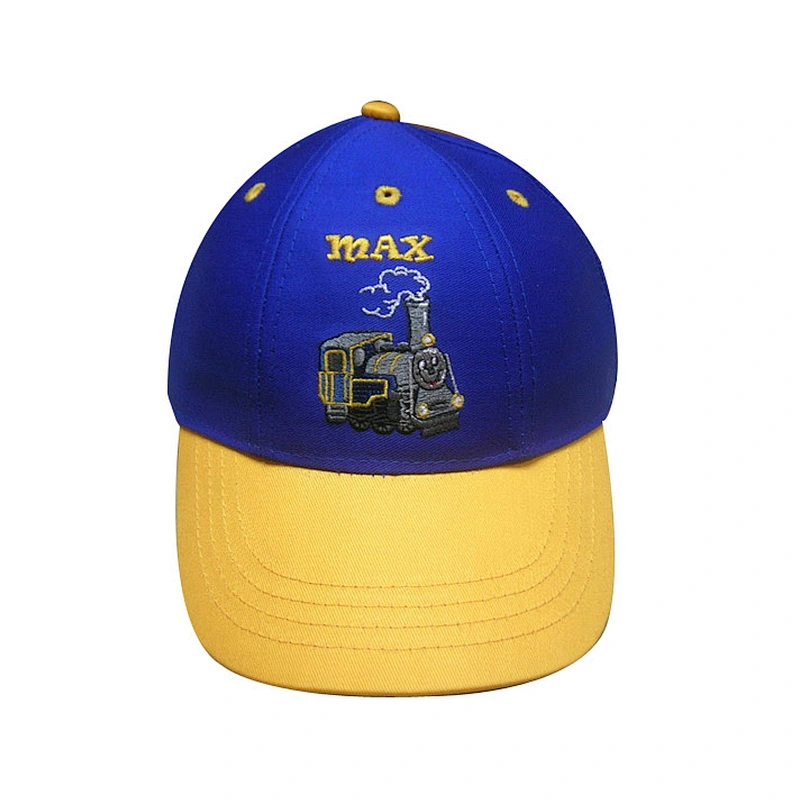 customized embroidery cotton twill fabric kids caps