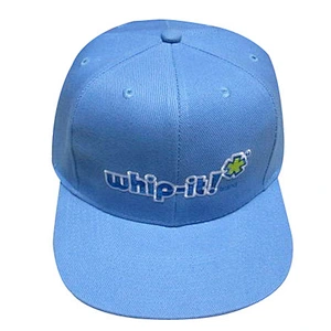 Custom design logo flat embroidery snapback caps