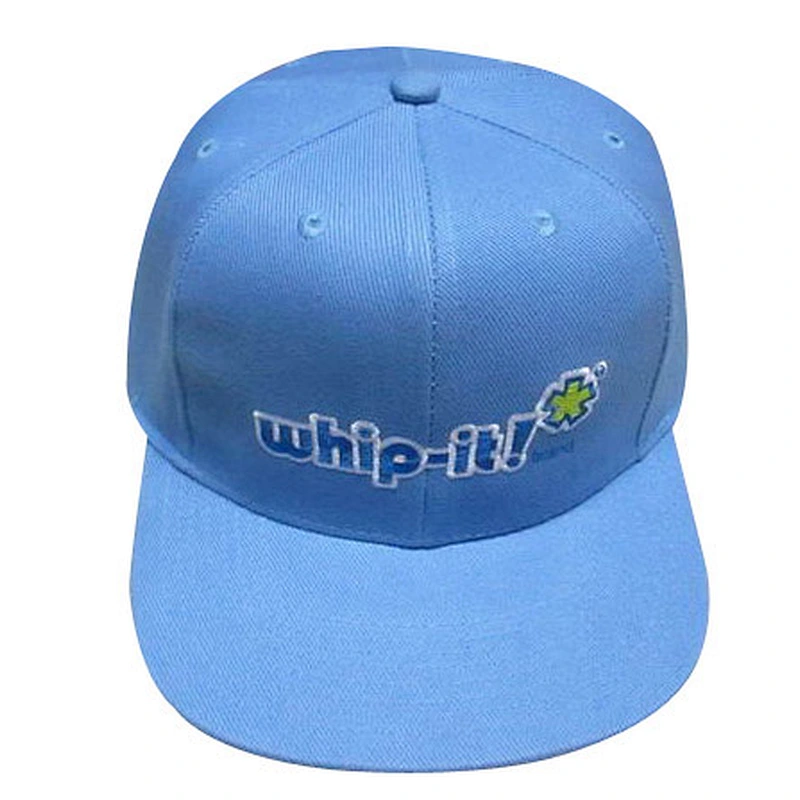 Custom design logo flat embroidery snapback caps