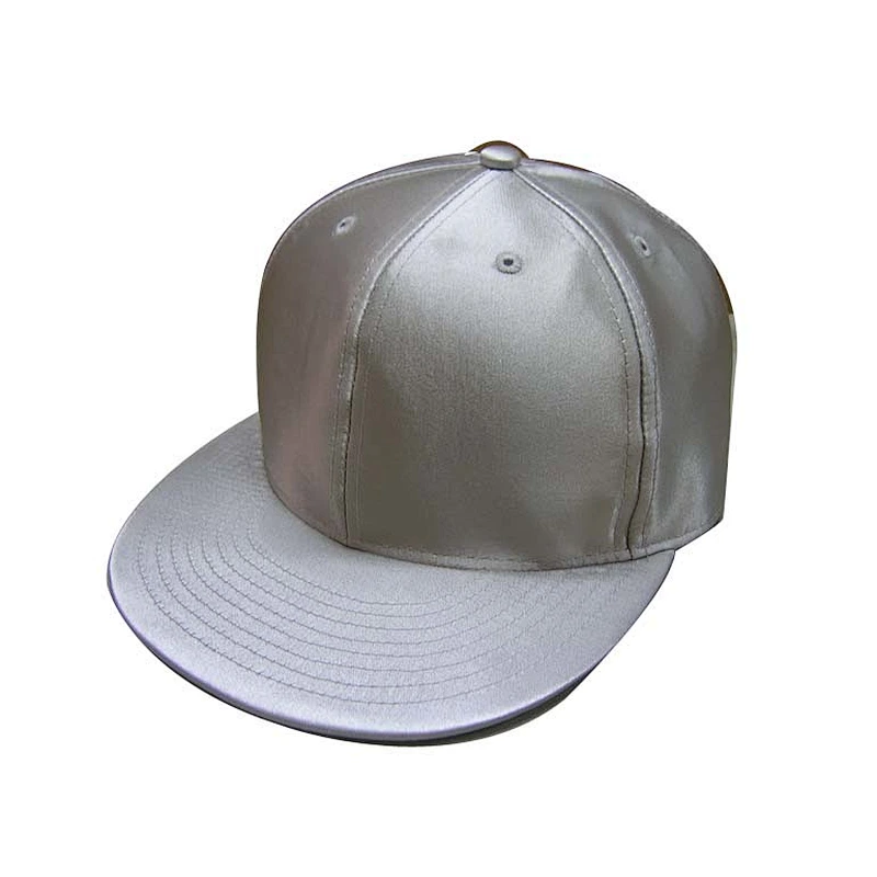 Fashion custom 6 panel flat brim baseball cap