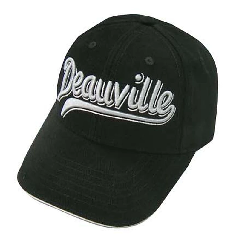 Fashion 6 panel sports cap with 3D embroidery