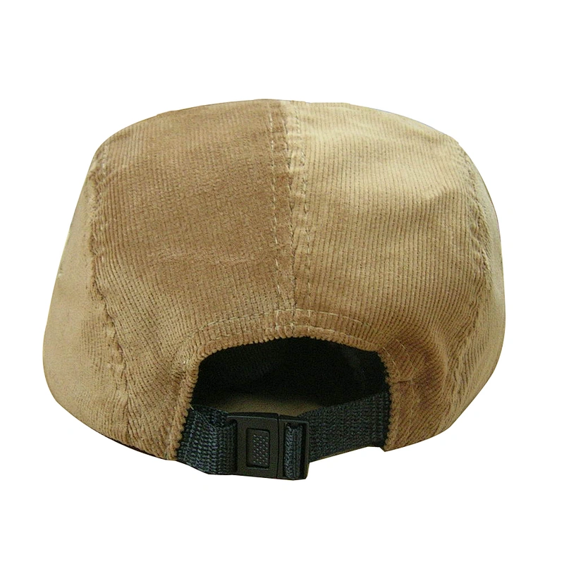 custom high quality flat brim 5 panel camp caps and hats in china