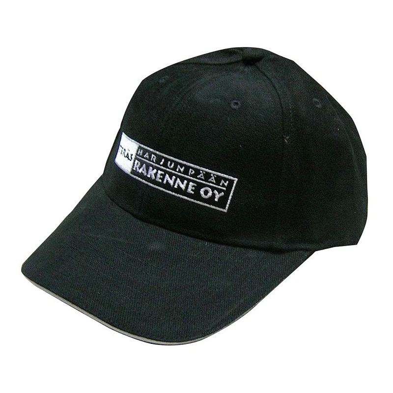 Fashion customized 5 panel cotton twill sport cap  with sandwich