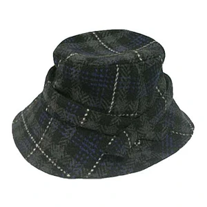 Fashion leisure bucket hats with bigger brim with 3D embroidery