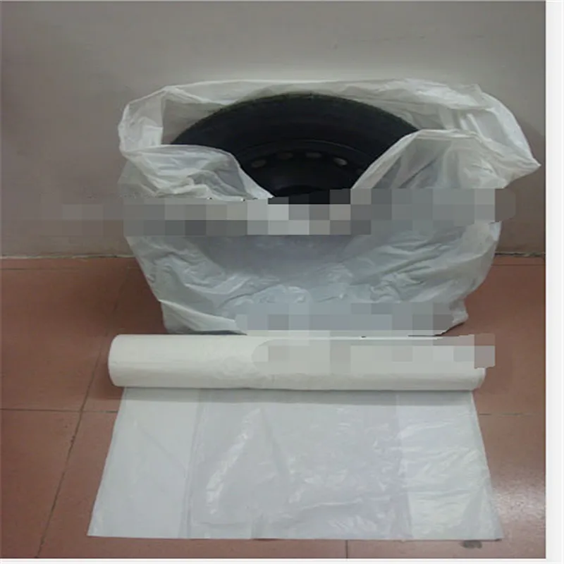 plastic car tire cover for car protection