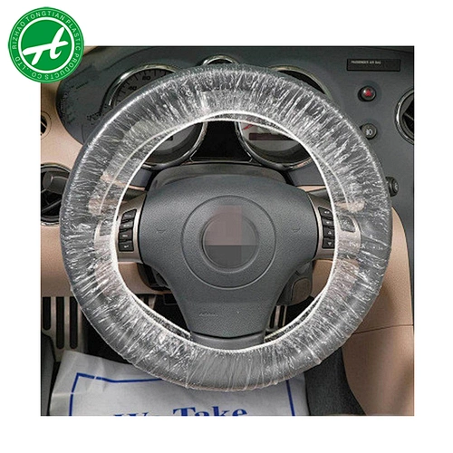 Hot sale customer-made Disposable plastic car steering wheel cover