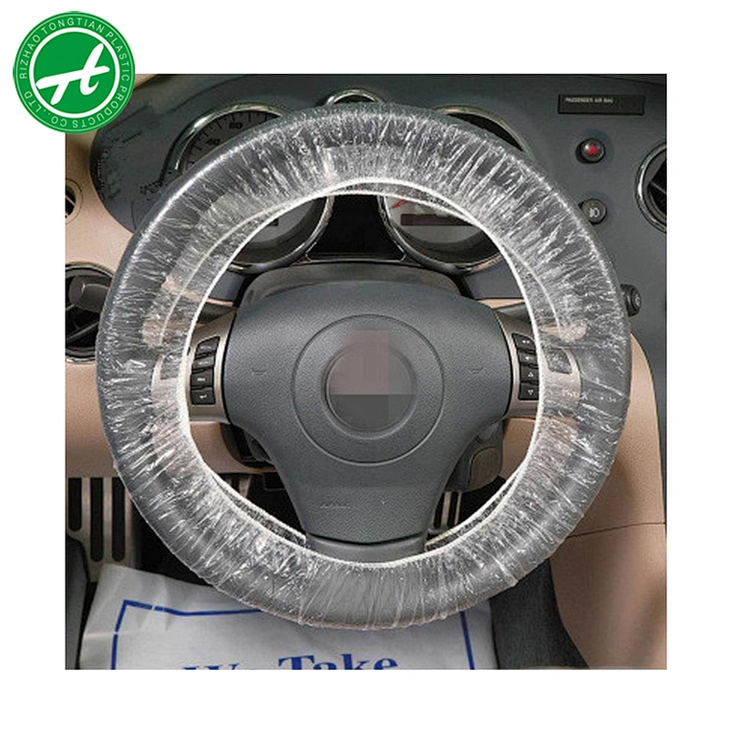 Hot sale customer-made Disposable plastic car steering wheel cover