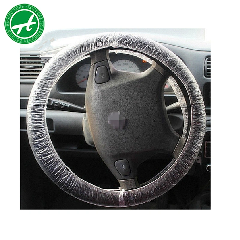 Hot sale customer-made Disposable plastic car steering wheel cover