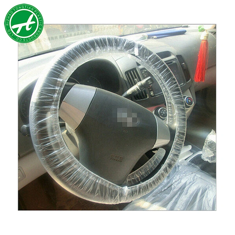 Hot sale customer-made Disposable plastic car steering wheel cover