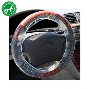 Hot sale customer-made Disposable plastic car steering wheel cover