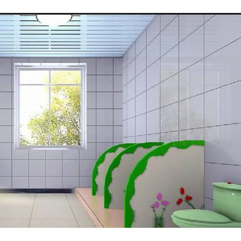 Lovely design durable material of urinal divider for children school