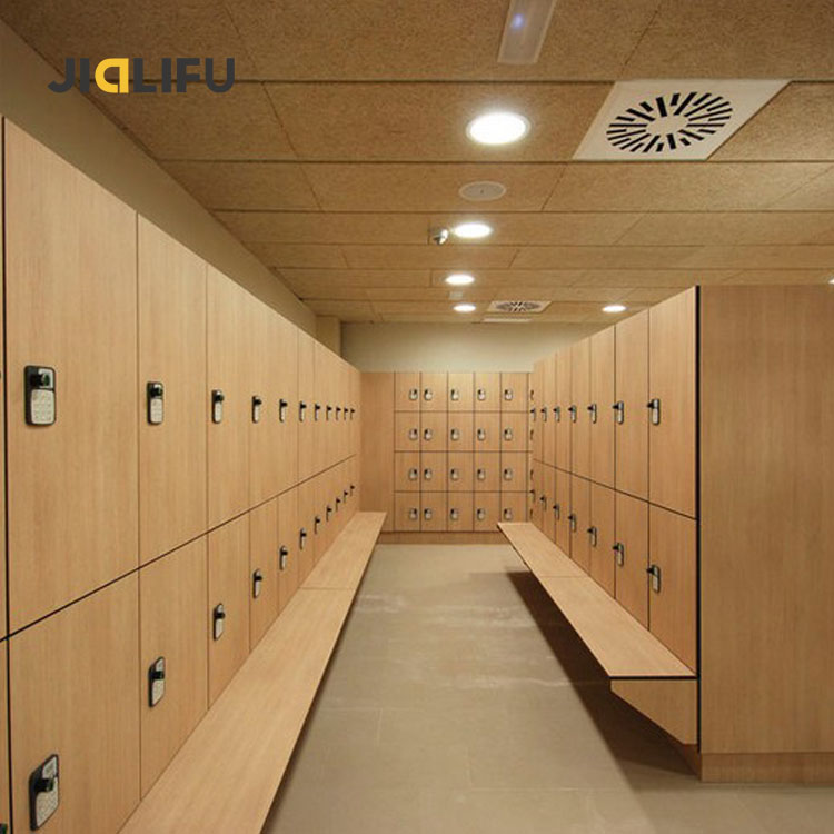 Jialifu hot sale waterproof used hpl wood locker