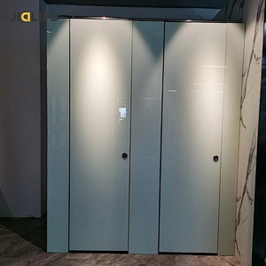 Custom glass composite panels toilet partition