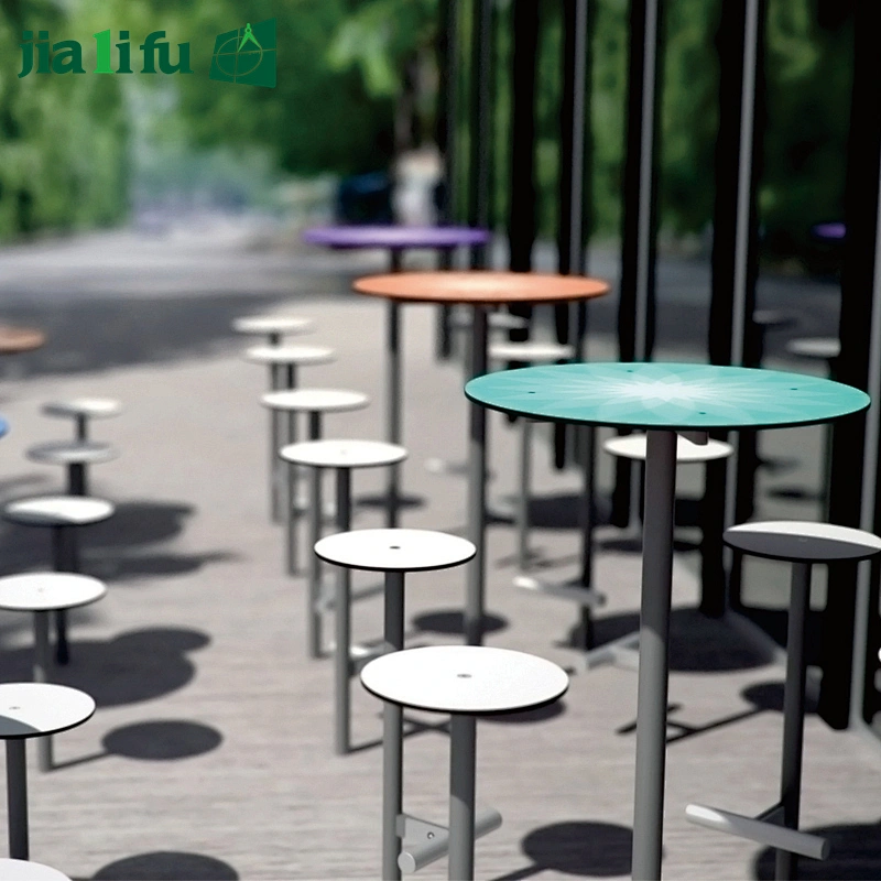 Factory direct sale compact laminate high top restaurant tables dining table
