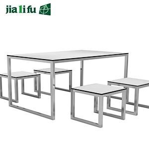JIALIFU HPL outdoor party table and chairs for 